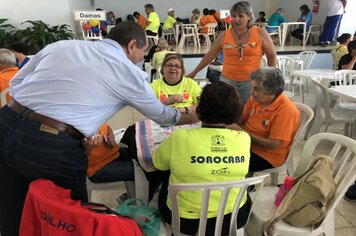 Foto - Torneio de Jogos de Mesa da Melhor Idade - Aniversário de 69 anos de Cerquilho