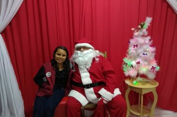 Foto - Papai Noel na Praça das Mangueiras