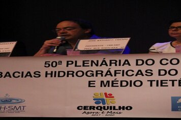 Foto - 50ª Reunião do Comitê de Bacia Hidrográfica Sorocaba e Médio Tietê