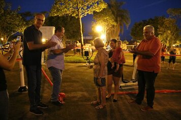 Foto - Inauguração da Academia ao Ar Livre no Dinapoli II 