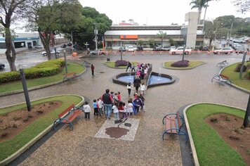 Foto - Projeto Conhecendo Nossa Cidade - Visita dos alunos da EMEI Noêmia na prefeitura