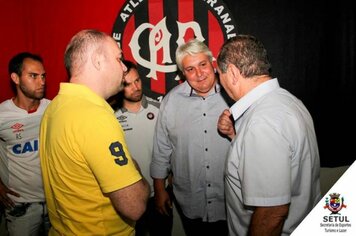 Foto - Lançamento Escola Furacão de Futebol em Cerquilho