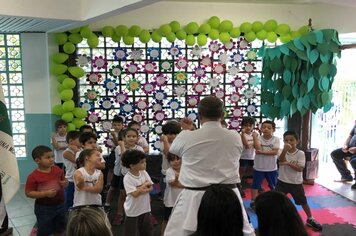 Foto - Aula Inaugural da EMEI Josephina Grando (período integral) - Cerquilho 69 anos