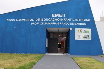 Foto - Inauguração EMEII Profª Zélia Maria Grando de Barros