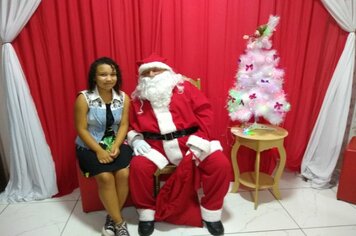 Foto - Papai Noel na Praça das Mangueiras