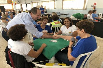 Foto - Torneio de Jogos de Mesa da Melhor Idade - Aniversário de 69 anos de Cerquilho