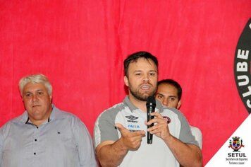 Foto - Lançamento Escola Furacão de Futebol em Cerquilho