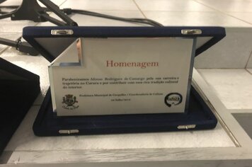 Foto - Homenagem ao Rei do Cururu - Luizinho Rosa