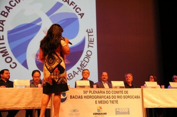 Foto - 50ª Reunião do Comitê de Bacia Hidrográfica Sorocaba e Médio Tietê