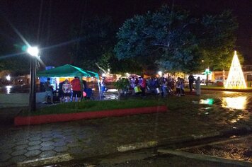Foto - Papai Noel na Praça das Mangueiras
