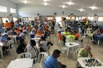 Foto - Torneio de Jogos de Mesa da Melhor Idade - Aniversário de 69 anos de Cerquilho