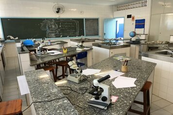 Foto - Reativação do Laboratório da Escola João Toledo - Cerquilho 69 anos 