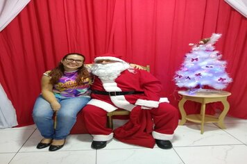 Foto - Papai Noel na Praça das Mangueiras