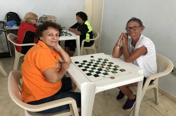 Foto - Torneio de Jogos de Mesa da Melhor Idade - Aniversário de 69 anos de Cerquilho