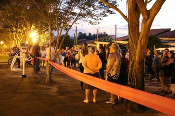 Foto - Inauguração da Academia ao Ar Livre no Dinapoli II 