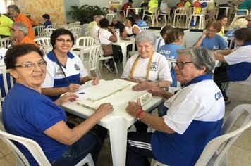 Foto - Torneio de Jogos de Mesa da Melhor Idade - Aniversário de 69 anos de Cerquilho