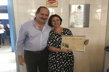 Foto - Reativação do Laboratório da Escola João Toledo - Cerquilho 69 anos 