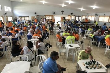 Foto - Torneio de Jogos de Mesa da Melhor Idade - Aniversário de 69 anos de Cerquilho