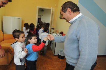 Foto - Projeto Conhecendo Nossa Cidade - Visita dos alunos da EMEI Noêmia na prefeitura