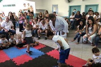 Foto - Aula Inaugural da EMEI Josephina Grando (período integral) - Cerquilho 69 anos