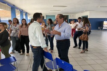 Foto - Reativação do Laboratório da Escola João Toledo - Cerquilho 69 anos 