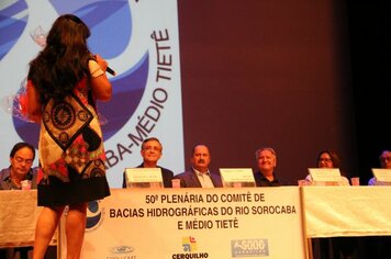 Foto - 50ª Reunião do Comitê de Bacia Hidrográfica Sorocaba e Médio Tietê