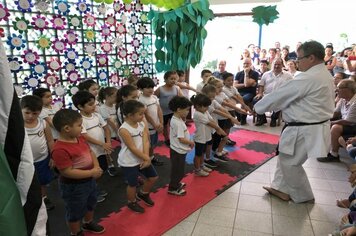 Foto - Aula Inaugural da EMEI Josephina Grando (período integral) - Cerquilho 69 anos