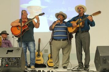 Foto - Homenagem ao Rei do Cururu - Luizinho Rosa