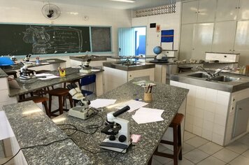 Foto - Reativação do Laboratório da Escola João Toledo - Cerquilho 69 anos 