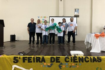 Foto - V Feira de Ciência de Cerquilho 2019