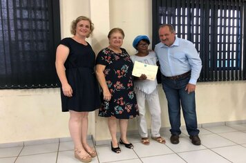 Foto - Entrega de Certificados do Fundo Social - Dez/2018 