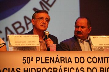 Foto - 50ª Reunião do Comitê de Bacia Hidrográfica Sorocaba e Médio Tietê