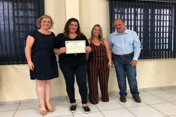 Foto - Entrega de Certificados do Fundo Social - Dez/2018 