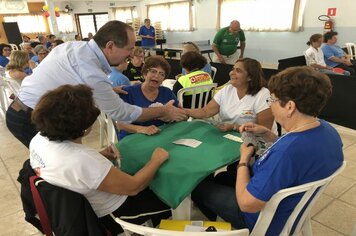 Foto - Torneio de Jogos de Mesa da Melhor Idade - Aniversário de 69 anos de Cerquilho