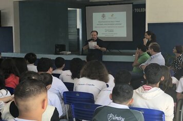 Foto - Reativação do Laboratório da Escola João Toledo - Cerquilho 69 anos 