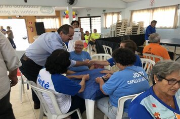 Foto - Torneio de Jogos de Mesa da Melhor Idade - Aniversário de 69 anos de Cerquilho