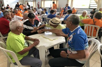 Foto - Torneio de Jogos de Mesa da Melhor Idade - Aniversário de 69 anos de Cerquilho