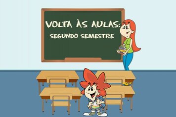 Volta às aulas do 2º semestre letivo!!!