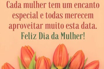 8 de março – Dia Internacional da Mulher!!