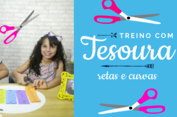 O uso da tesoura e a psicomotricidade.