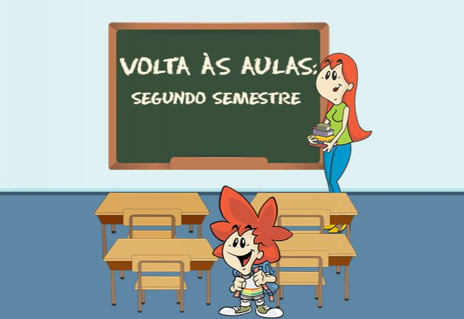 Volta às aulas do 2º semestre letivo!!!