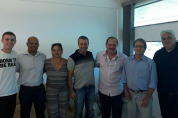 Prefeito recebe visita do assessor do Deputado Federal Vanderlei Macris
