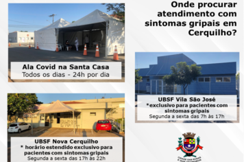 Saiba onde procurar atendimento em Cerquilho se estiver com sintomas gripais