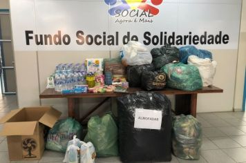 Fundo Social de Cerquilho entrega quase 4 toneladas de doações para famílias do litoral norte