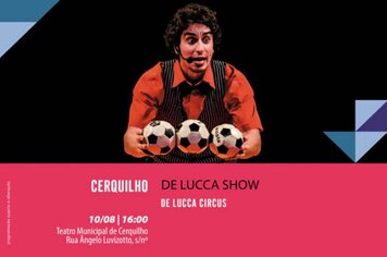 Teatro Municipal recebe espetáculo e oficina Circenses