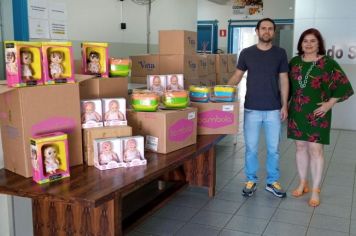 Fundo Social de Solidariedade de Cerquilho recebe doações de brinquedos novos e semi novos 