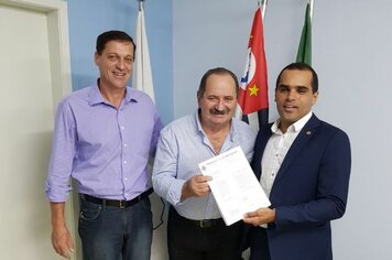 Prefeito visita novo superintendente da FUNASA