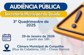 Audiência Pública da Saúde