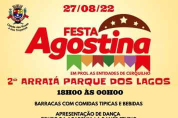 2° Arraiá no Parque dos Lagos é neste sábado 