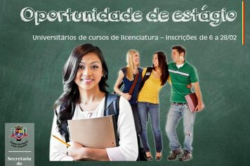 Secretaria de Educação de Cerquilho abre inscrições para estágio de estudantes de cursos de licenciatura